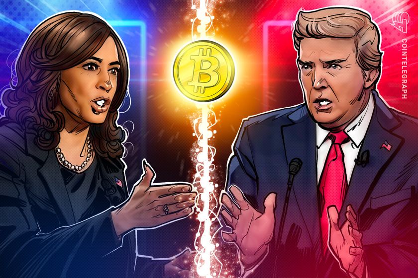 Trump leads Harris, but POTUS won’t matter for Bitcoin: BlackRock’s Fink